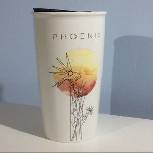 Starbucks Desert Sun Bird Ceramic 12oz Tumbler Lid